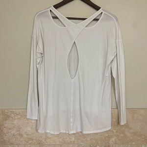 Lululemon Open Back Long Sleeve